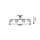 Rábalux 5382 Basil spot lámpa