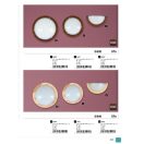 Rábalux 5411 Ufo kerek mennyezeti lámpa