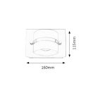 Rábalux 5489 Tony fürdőszobai fali lámpa