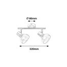 Rábalux 5547 Holly spot lámpa