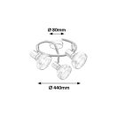 Rábalux 5549 Holly spot lámpa