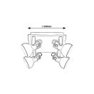 Rábalux 5612 Balzac spot lámpa