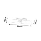 Rábalux 5750 Jim fürdőszobai fali lámpa