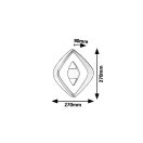 Rábalux 5988 Daria fali lámpa