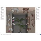 Rábalux 6128 Merkur mennyezeti spot lámpa