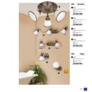 Rábalux 6548 Grando fürdőszobai mennyezeti lámpa