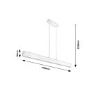 Rábalux 6670 Tithania függeszték