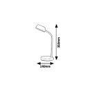 Rábalux 6780 Berry íróasztali lámpa