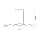 Rábalux 6899 River függeszték