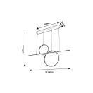 Rábalux 6970 Willow függeszték