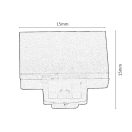 Rábalux 70199 LiTrack 2db végzáró sínhez