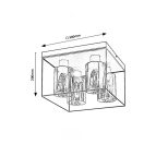 Rábalux 71034 Chadwick mennyezeti lámpa