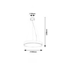 Rábalux 71039 Tesia függeszték