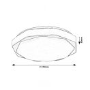 Rábalux 71046 Dettora mennyezeti lámpa