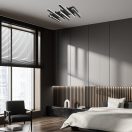 Rábalux 71049 Sindri 61x61x8cm, 2500lm, 3000/4000K mennyezeti lámpa