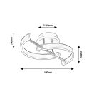 Rábalux 71052 Jarnelle 58x27x15cm, 2150lm, 3000K mennyezeti lámpa