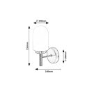 Rábalux 71060 Zenkai fali lámpa