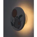 Rábalux 71099 Hedgy 12x4,7cm, 800lm, 3000/4000/6500K indirekt világító, vezetékes kapcsolós gyerek szobába illő fali lámpa