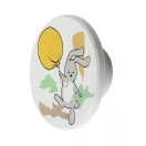 Rábalux 71100 Hopply 12x4,7cm, 800lm, 3000/4000/6500K indirekt világító, vezetékes kapcsolós gyerek szobába illő fali lámpa