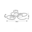 Rábalux 71116 Shiena mennyezeti lámpa