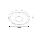 Rábalux 71117 Taytum mennyezeti lámpa