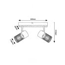 Rábalux 71152 Metta spot lámpa