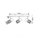 Rábalux 71153 Metta spot lámpa