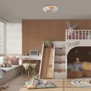 Rábalux 71191 Hedgy 37,5x5,5cm, 1320lm, 3000K gyerek szobába illő mennyezeti lámpa