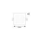 Rábalux 71220 Shaun mennyezetbe építhető lámpa