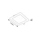 Rábalux 71229 Shaun mennyezetbe építhető lámpa