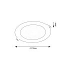 Rábalux 71242 Shaun mennyezetbe építhető lámpa