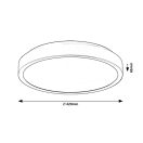 Rábalux 71259 Samira fürdőszobai mennyezeti lámpa