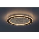 Rábalux 71281 Efrael 40x6cm, 1700lm, 3000-6500K, dimm, távirányítós mennyezeti lámpa