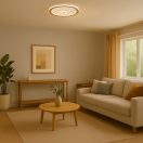 Rábalux 71282 Zofrael 51x6cm, 2400lm, 3000-6500K, dimm, távirányítós mennyezeti lámpa