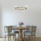 Rábalux 71300 Aslov 71x120cm, 11xG9 függesztett lámpa