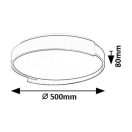 Rábalux 71306 Laleh 50x8cm, távirányítós, fényerőszabályzós, 3000lm, 3000-6500K mennyezeti lámpa