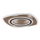 Rábalux 71317 Taneli 48x48x4,5cm, távirányítós, fényerőszabályzós, 4950lm, 3000/4000/6000K mennyezeti lámpa