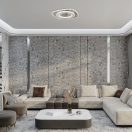 Rábalux 71318 Taneli 48x48x4,5cm, távirányítós, fényerőszabályzós, 6100lm, 3000/4000/6000K mennyezeti lámpa