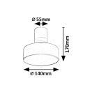 Rábalux 71327 Ovidia 14x17cm, 800lm, 3000K, állítható fejű mennyezeti lámpa