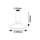 Rábalux 71328 Ovidia 20x17cm, 1370lm, 3000K, állítható fejű mennyezeti lámpa