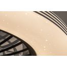 Rábalux 71330 Dalfon 48,5x14cm, 3100lm, távirányítós, 3000-6500K, fényerőszabályzós, 5 sebbességfokozatban állítható ventilátoros lámpa