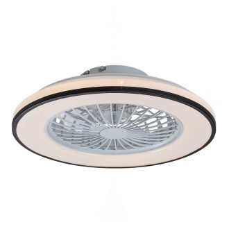   Rábalux 71331 Dalfon 48,5x14cm, 2800lm, távirányítós, 3000-6500K, fényerőszabályzós, 5 sebbességfokozatban állítható ventilátoros lámpa