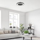 Rábalux 71334 Dalfon 54x14cm, 2100lm, távirányítós, 3000-6500K, fényerőszabályzós, 5 sebbességfokozatban állítható ventilátoros lámpa