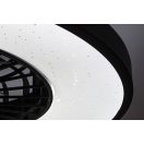 Rábalux 71334 Dalfon 54x14cm, 2100lm, távirányítós, 3000-6500K, fényerőszabályzós, 5 sebbességfokozatban állítható ventilátoros lámpa