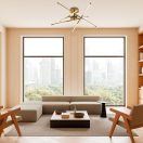 Rábalux 71339 Henli2 66x28cm, 2800lm, 3000K mennyezeti lámpa