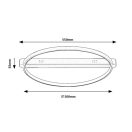 Rábalux 71344 Beliza 50x5,5cm, 3200lm, 3000K mennyezeti lámpa