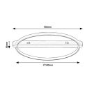 Rábalux 71347 Beliza 50x5,5cm, 3200lm, 3000K mennyezeti lámpa