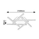 Rábalux 71365 Severine 60x6cm, 2060lm, 3000K mennyezeti lámpa