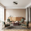 Rábalux 71369 Kerstin 33x5cm, 1680lm, 3000K mennyezeti lámpa