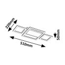Rábalux 71374 Donya 51x22x5cm, 1500lm, 4000K mennyezeti lámpa